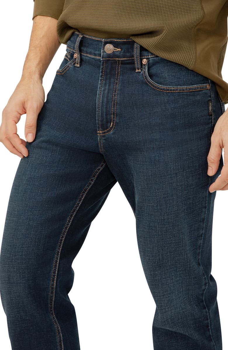 Silver Jeans Co. Eddie Athletic Fit Tapered Jeans, Alternate, color, Twister