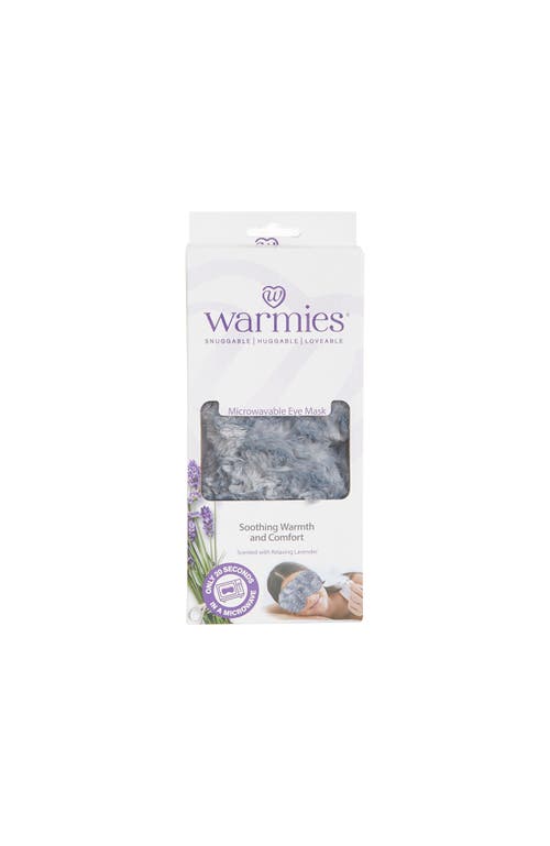 Warmies Plush Eye Mask In Medium Grey