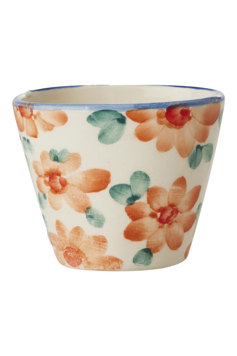 Set of 6 Hand-Painted Ceramic Espresso Cups, Main, color, MULTI