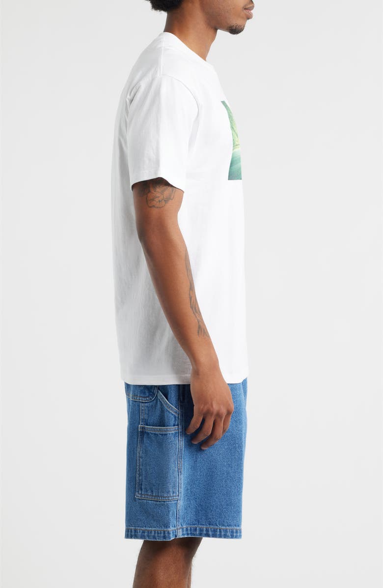 Obey Skateistan Graphic T-Shirt, Alternate, color, White