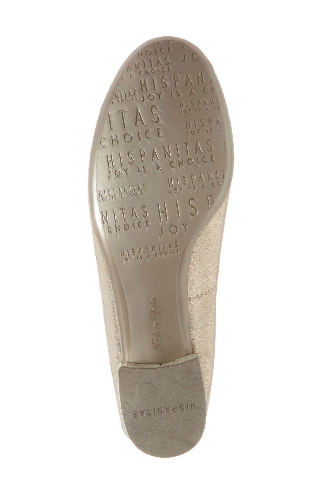 Hispanitas 'Cali' Metallic Cap Toe Pump, Alternate, color, 