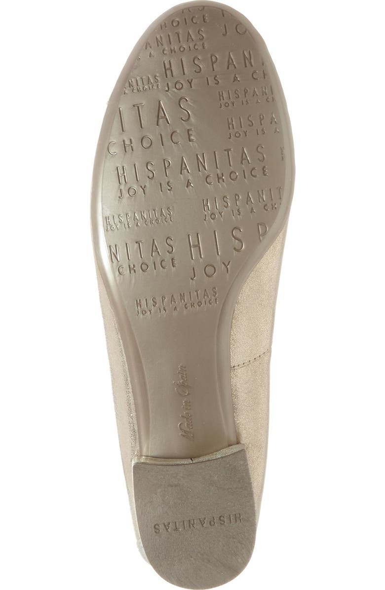 Hispanitas 'Cali' Metallic Cap Toe Pump, Alternate, color,