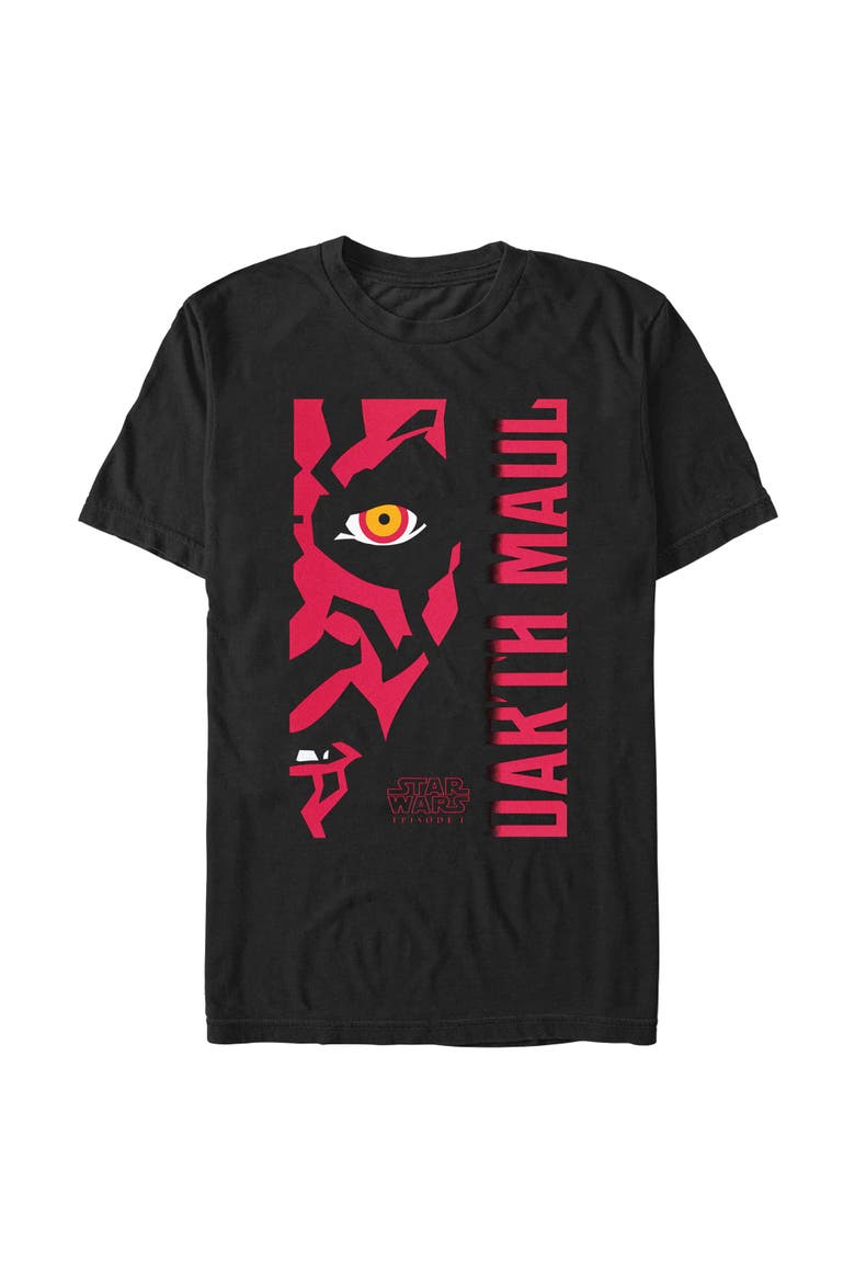 Men's Star Wars Darth Maul  Graphic T-Shirt, Alternate, color, Black