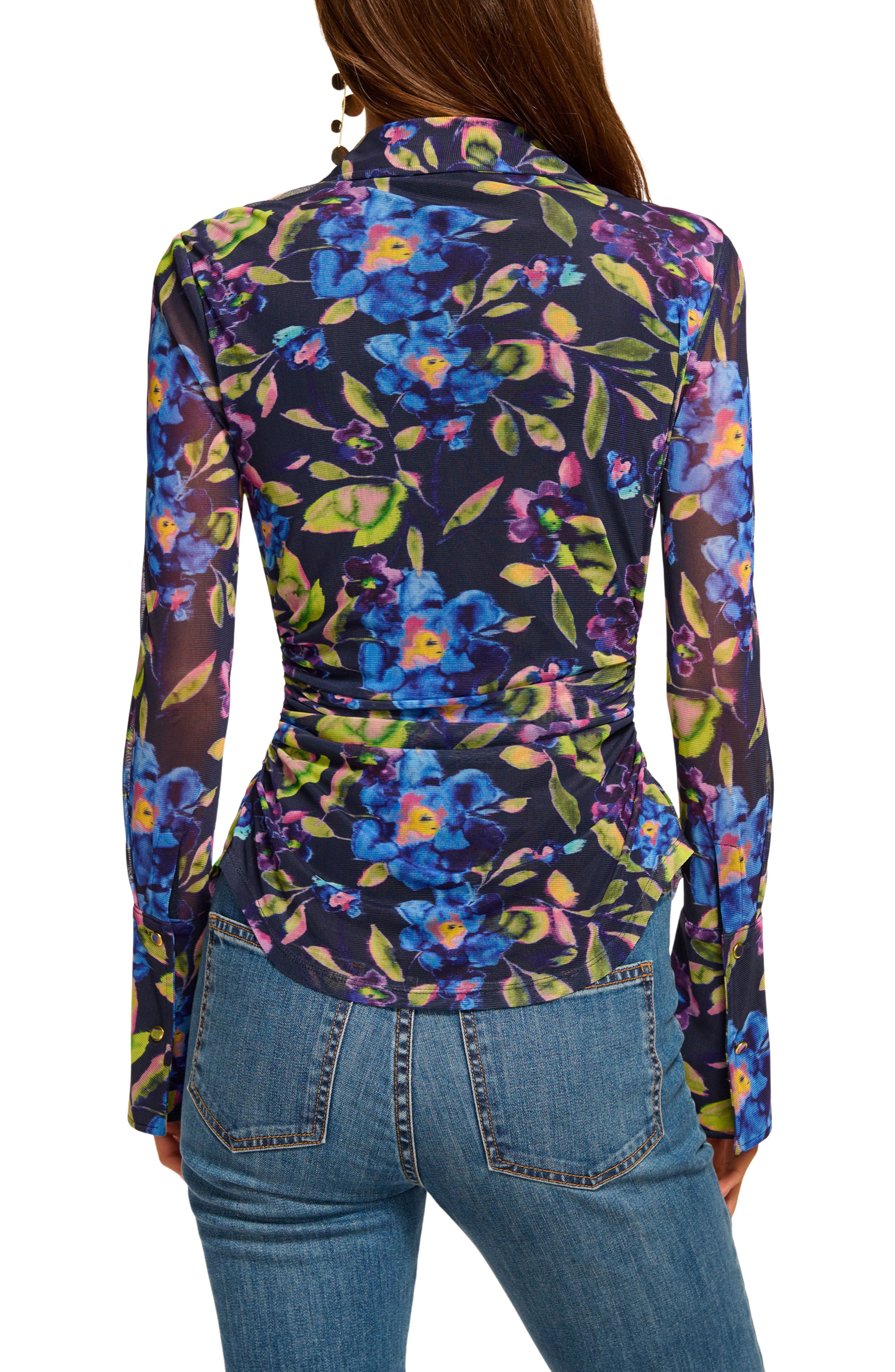 Talisa Floral Button-Up Shirt - image 2