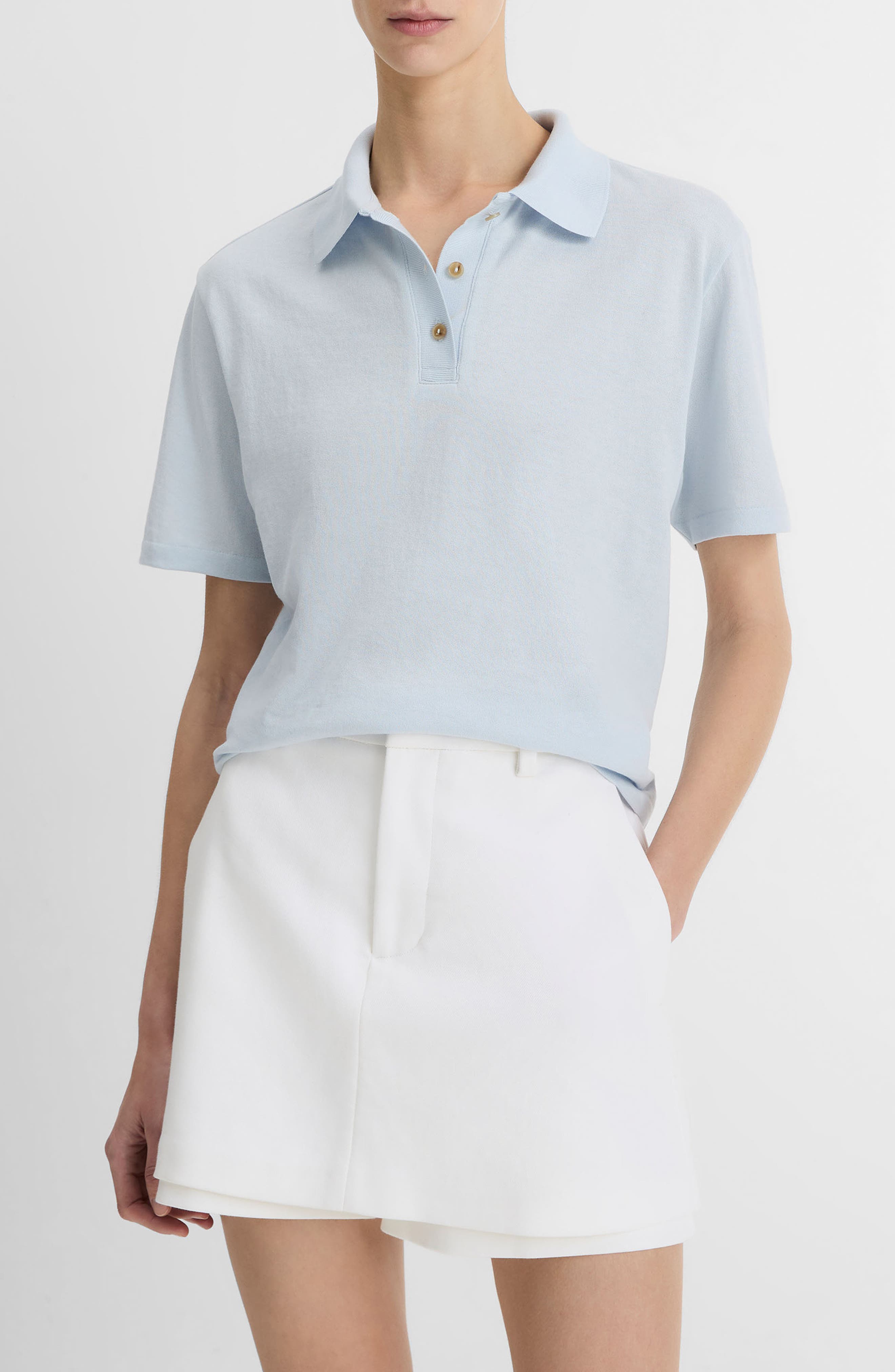 Vince Easy Cotton Polo