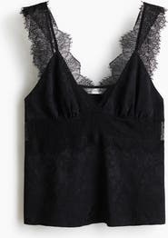 H&M Lace-detail Top
