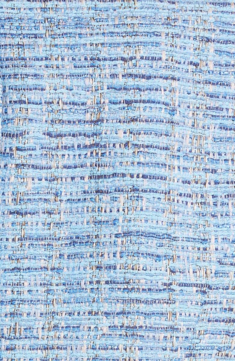 L'AGENCE Brooke Double Breasted Tweed Crop Blazer, Alternate, color, 