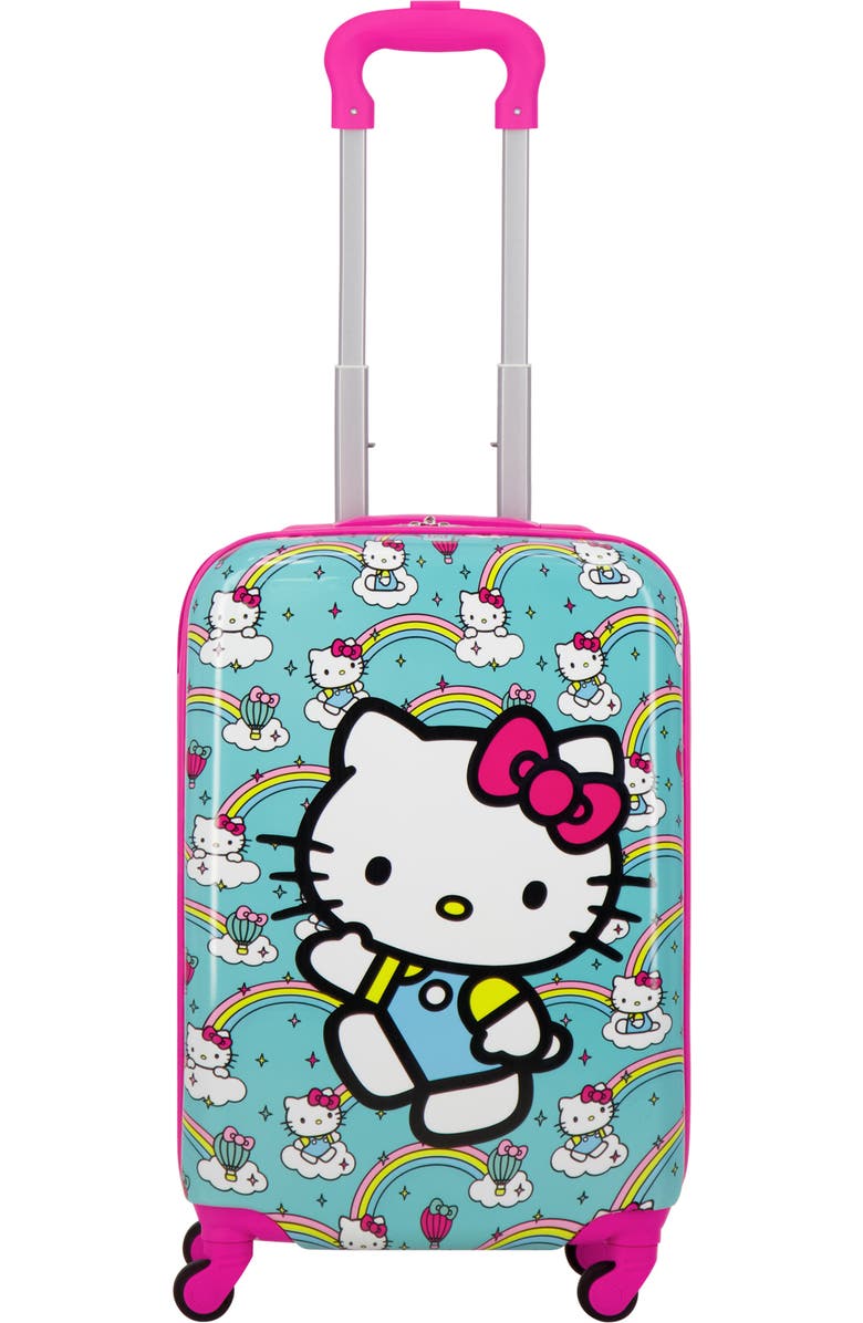 Ful Hello Kitty Rainbows Kids 21" Luggage, Alternate, color, Multi