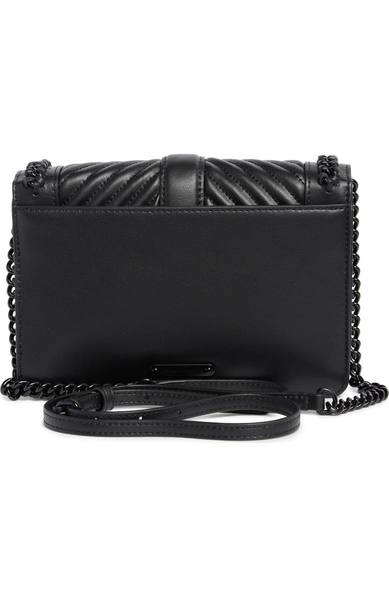 Rebecca Minkoff Chevron Quilt Small Love Crossbody Bag, Alternate, color,