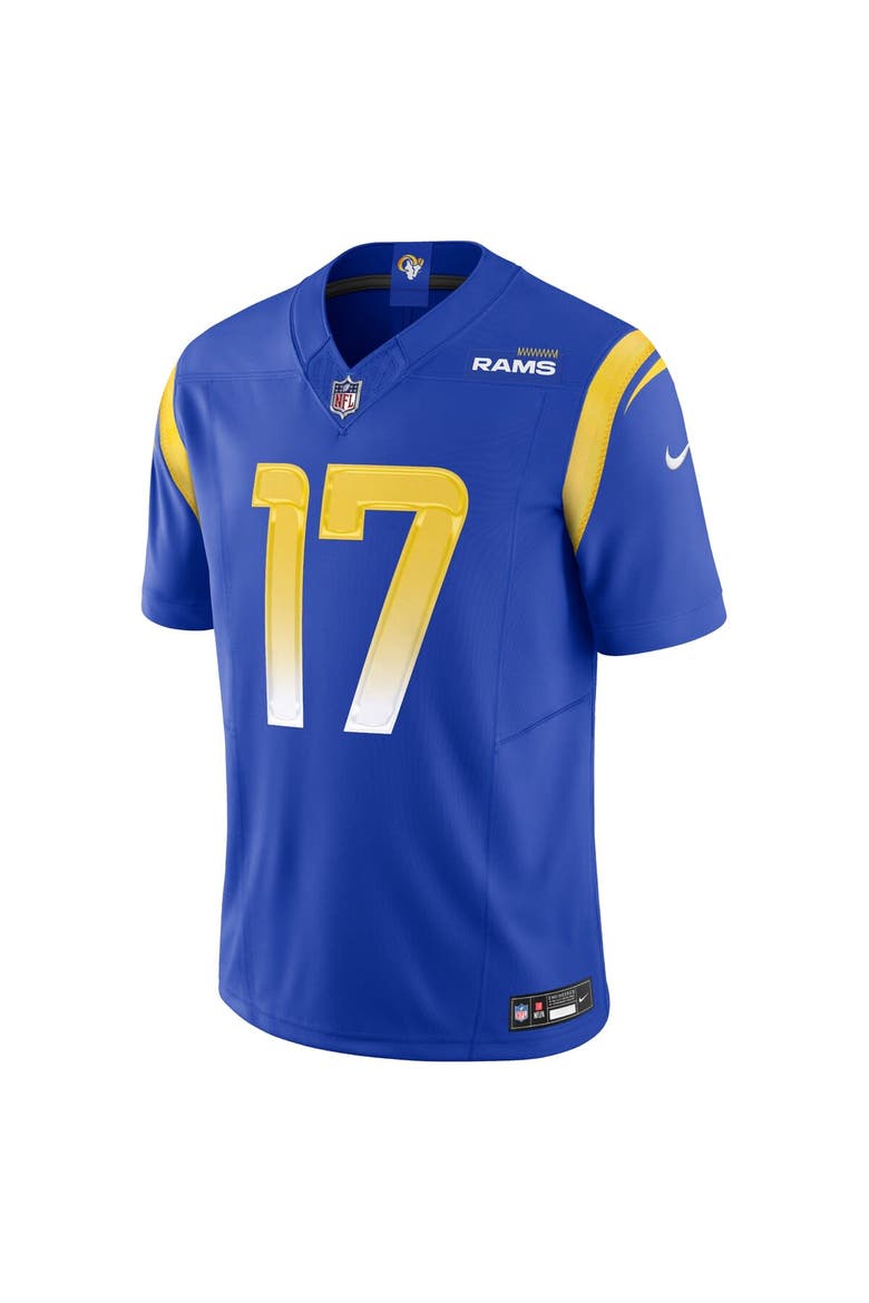 Men's Nike Puka Nacua Royal Los Angeles Rams Vapor F.U.S.E. Limited Jersey, Alternate, color, Royal