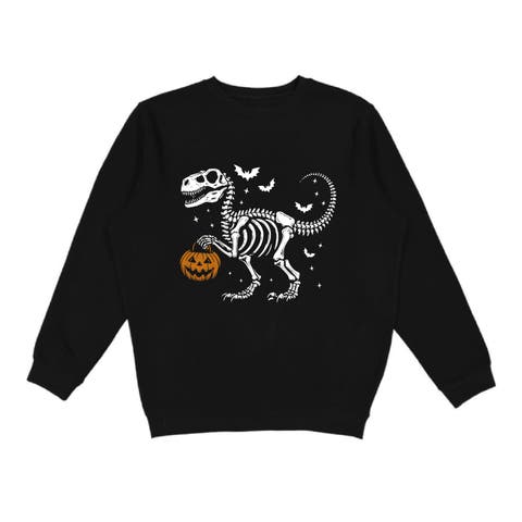 Dinosaur Skeleton Halloween Sweatshirt