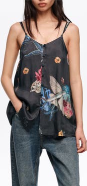 Bimba y Lola Seabed Flowing Strappy Top