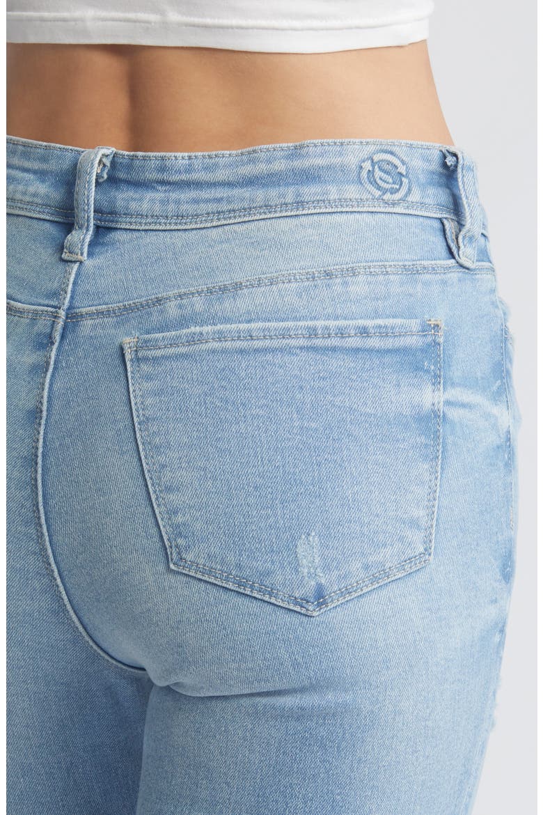 Low Rise Skinny Jeans, Alternate, color, LIGHT WASH