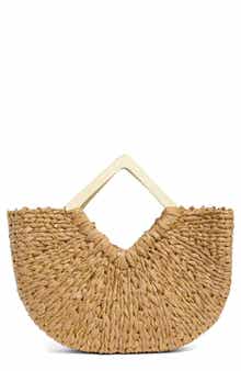 ALESSIA BIANCHI Triangle Handle East/West Tote Bag