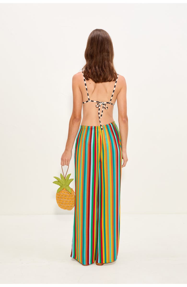 SIMONMILLER Nella Crepe Wide Leg Pant, Alternate, color, Vibrant Multi Stripe