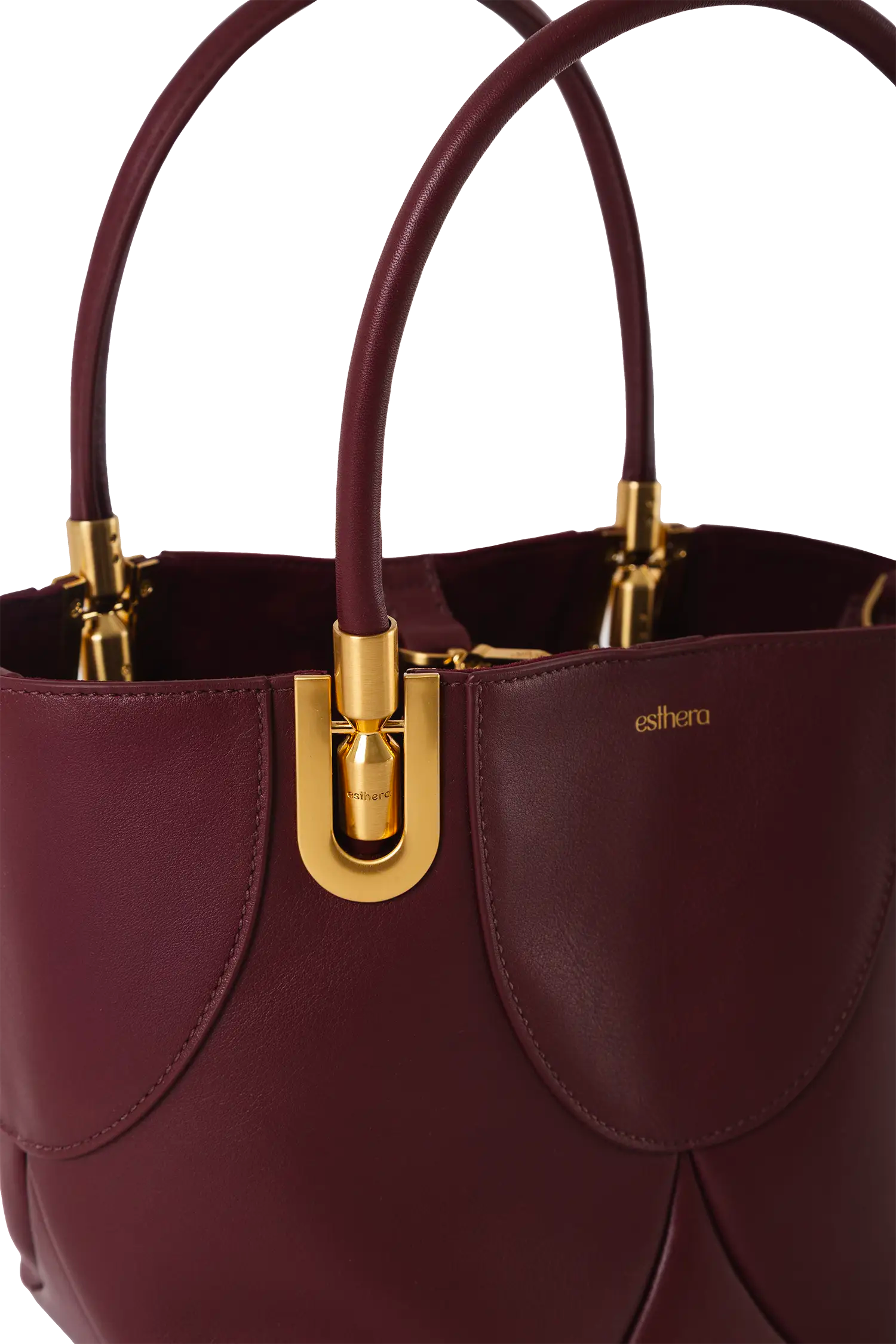 4PM Leather Mini Handbag, Alternate, color, Burgundy