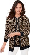 Jessica London Fine Gauge Button Front Cardigan