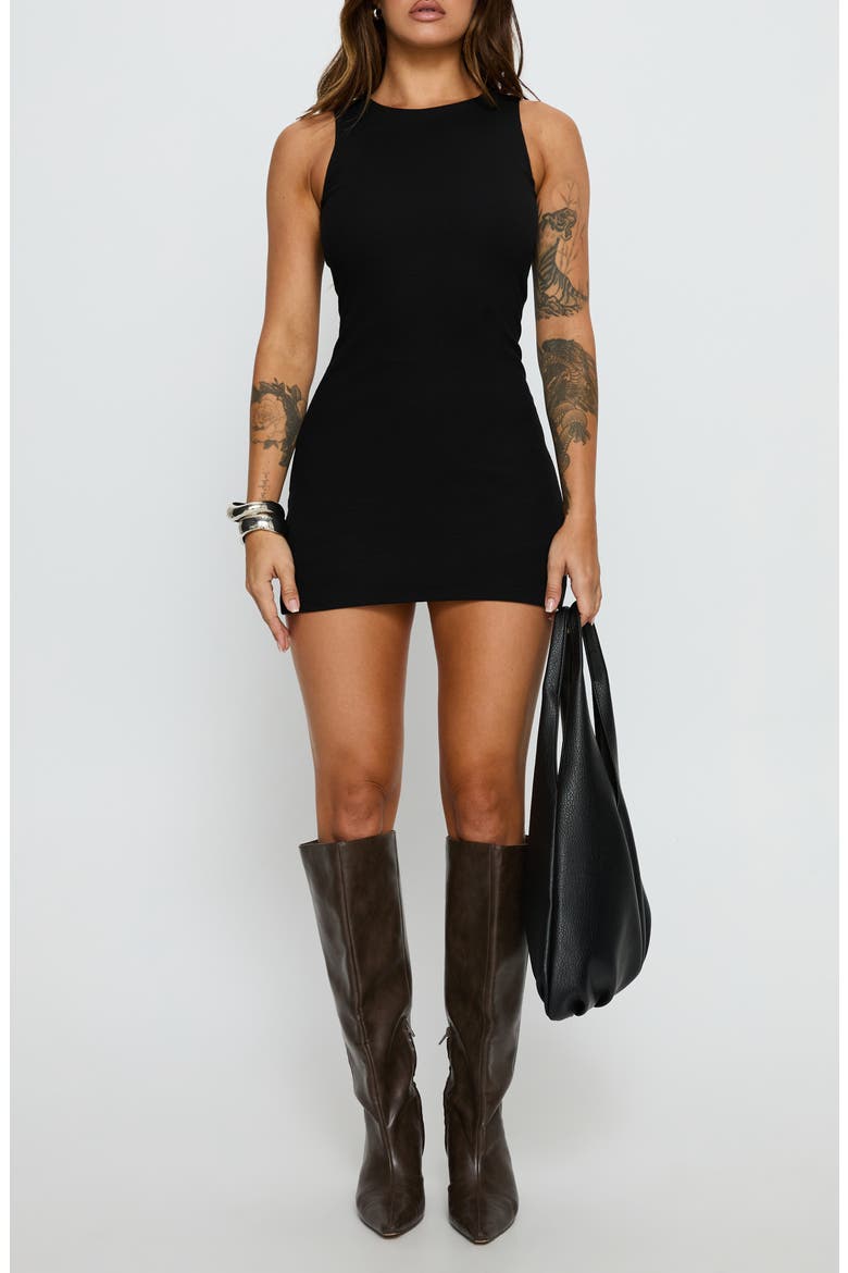 Marcee Sleeveless Skirted Romper, Main, color, BLACK