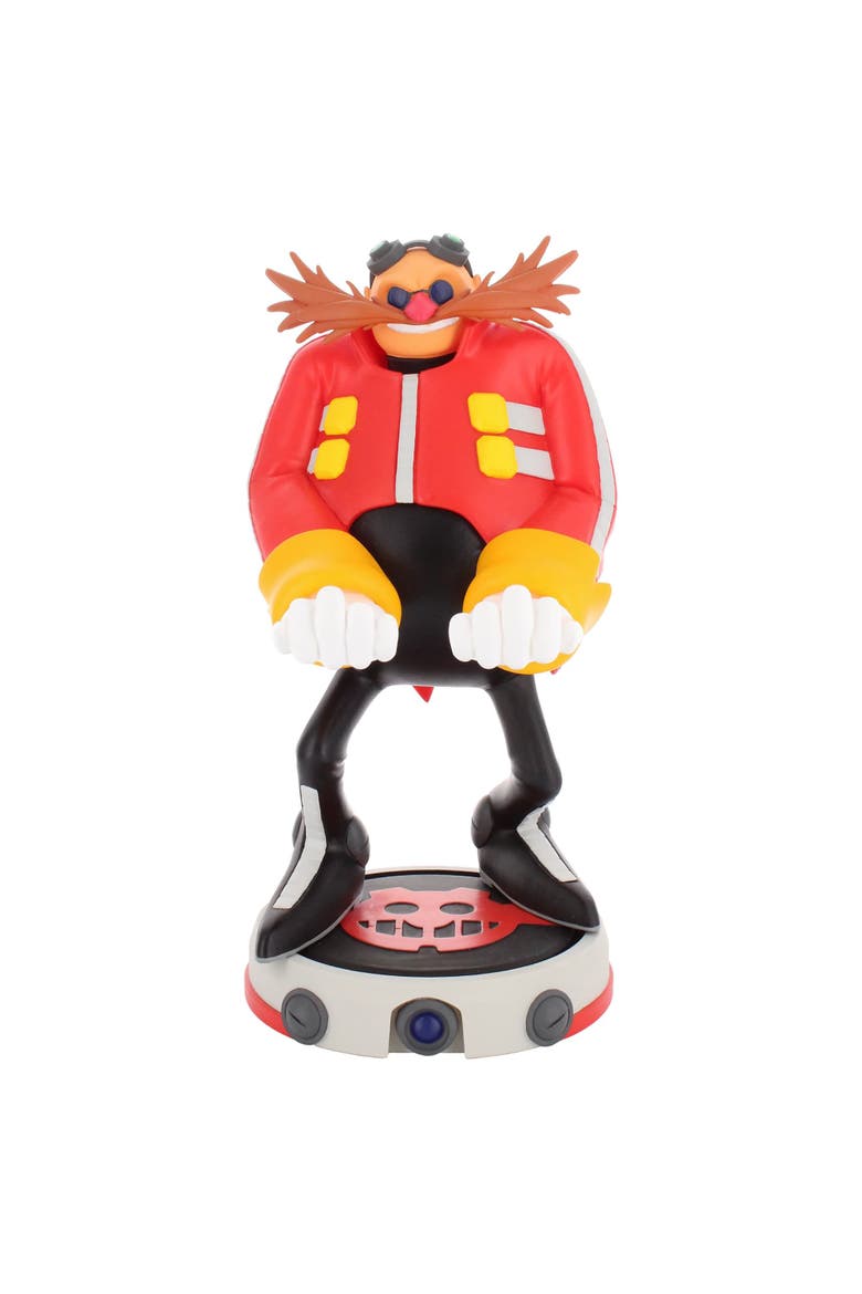 Sonic Dr. Eggman Cable Guys Controller Phone Holder Collectible, Main, color, Multicolored