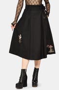 Disturbia Faela Fairy Embroidered Midi Skirt