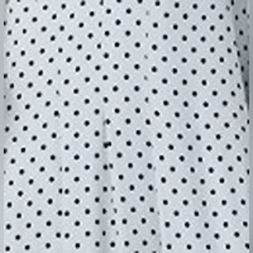 Ghost London Giselle Crepe Polka Dot Wrap Midi Dress In Gray