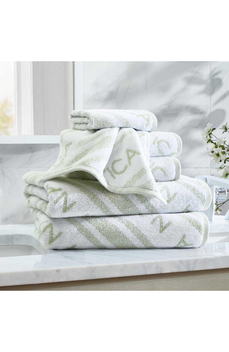 Nautica 6-Piece Cotton Towel Set, Alternate, color, Lt-Pastel Green
