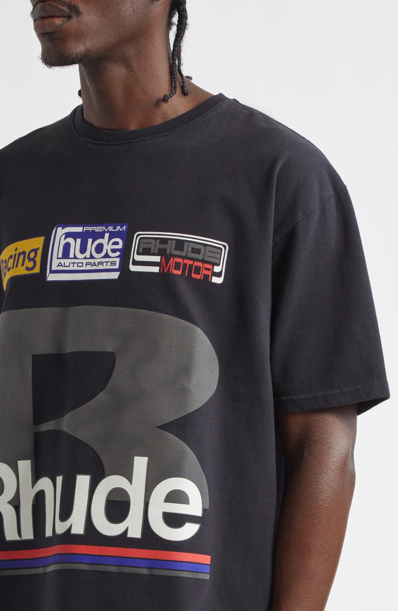 Rhude Petrol Patch Graphic T-Shirt, Alternate, color, 