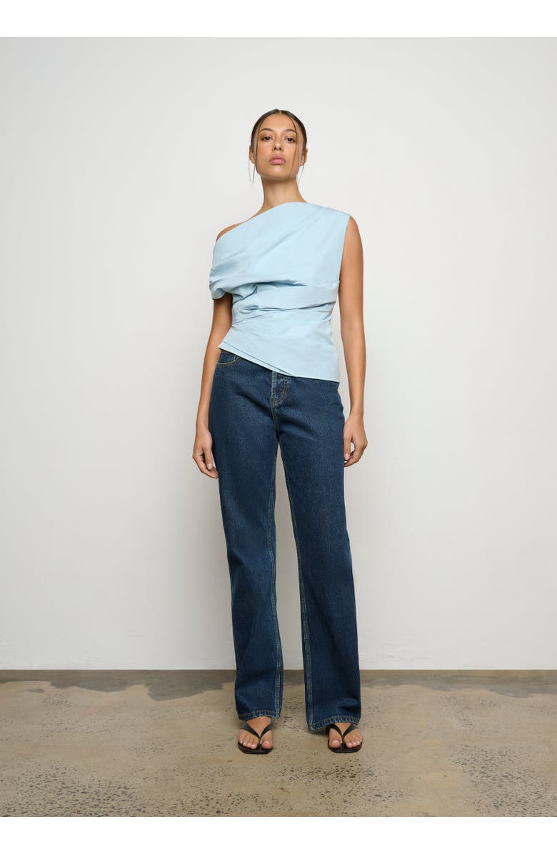 ONE OF OTHERS Pallas Top, Alternate, color, Blue Haze