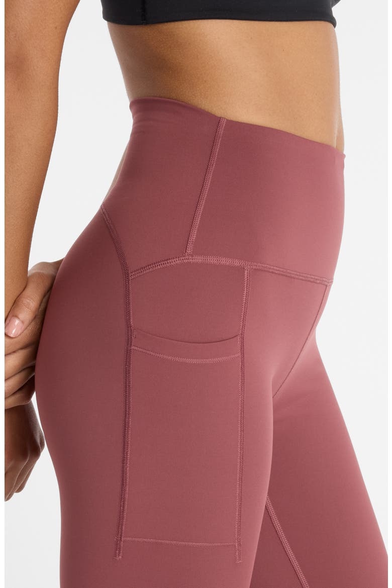 RC Pocket High Waist Performance Leggings, Alternate, color, RED