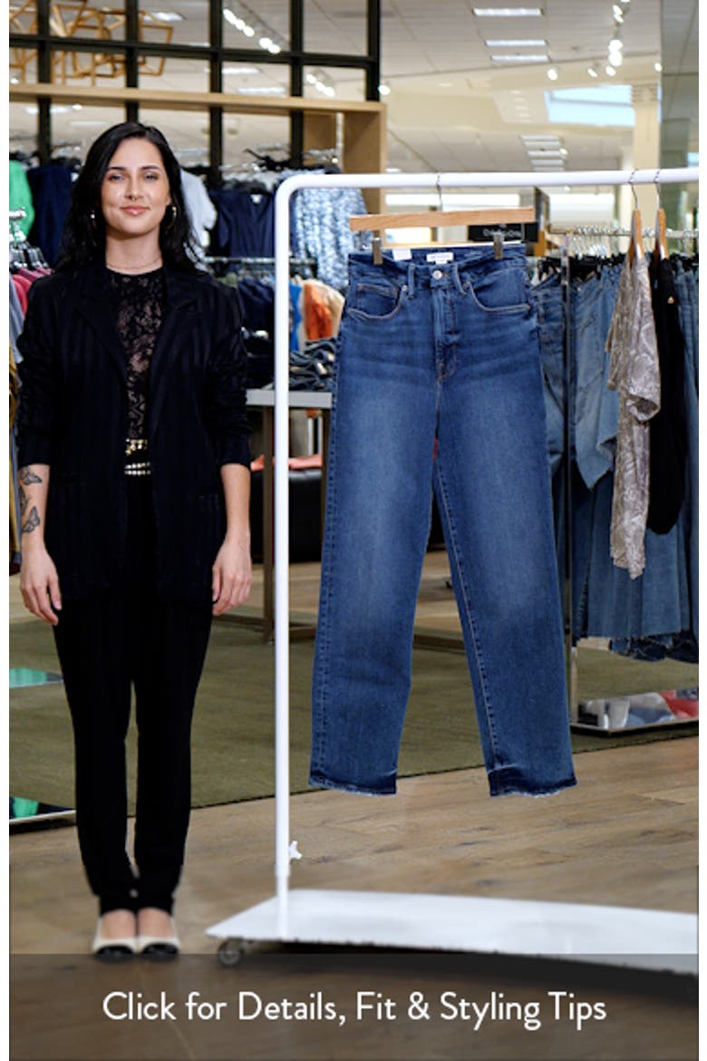 Good Boy High Waist Ankle Straight Leg Jeans video