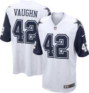 Nike Men's Nike Deuce Vaughn White Dallas Cowboys Alternate Game Jersey