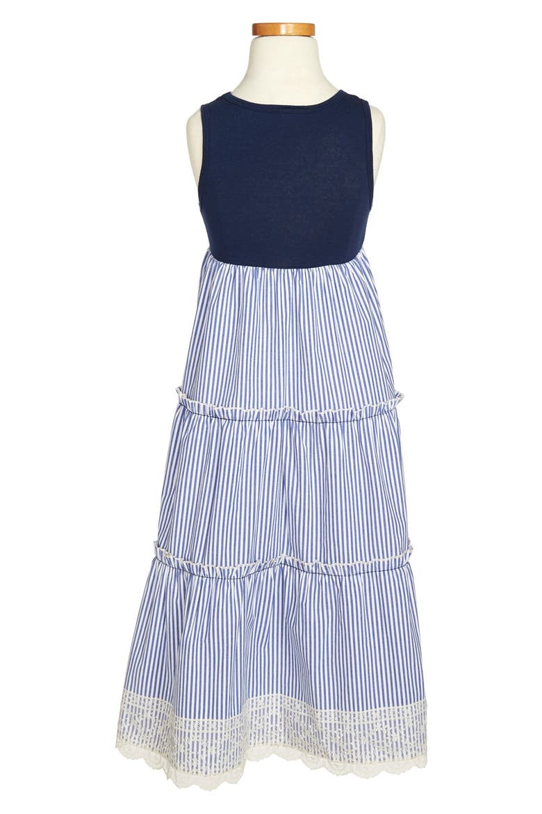 Maxi Dress, Alternate, color, NAVY