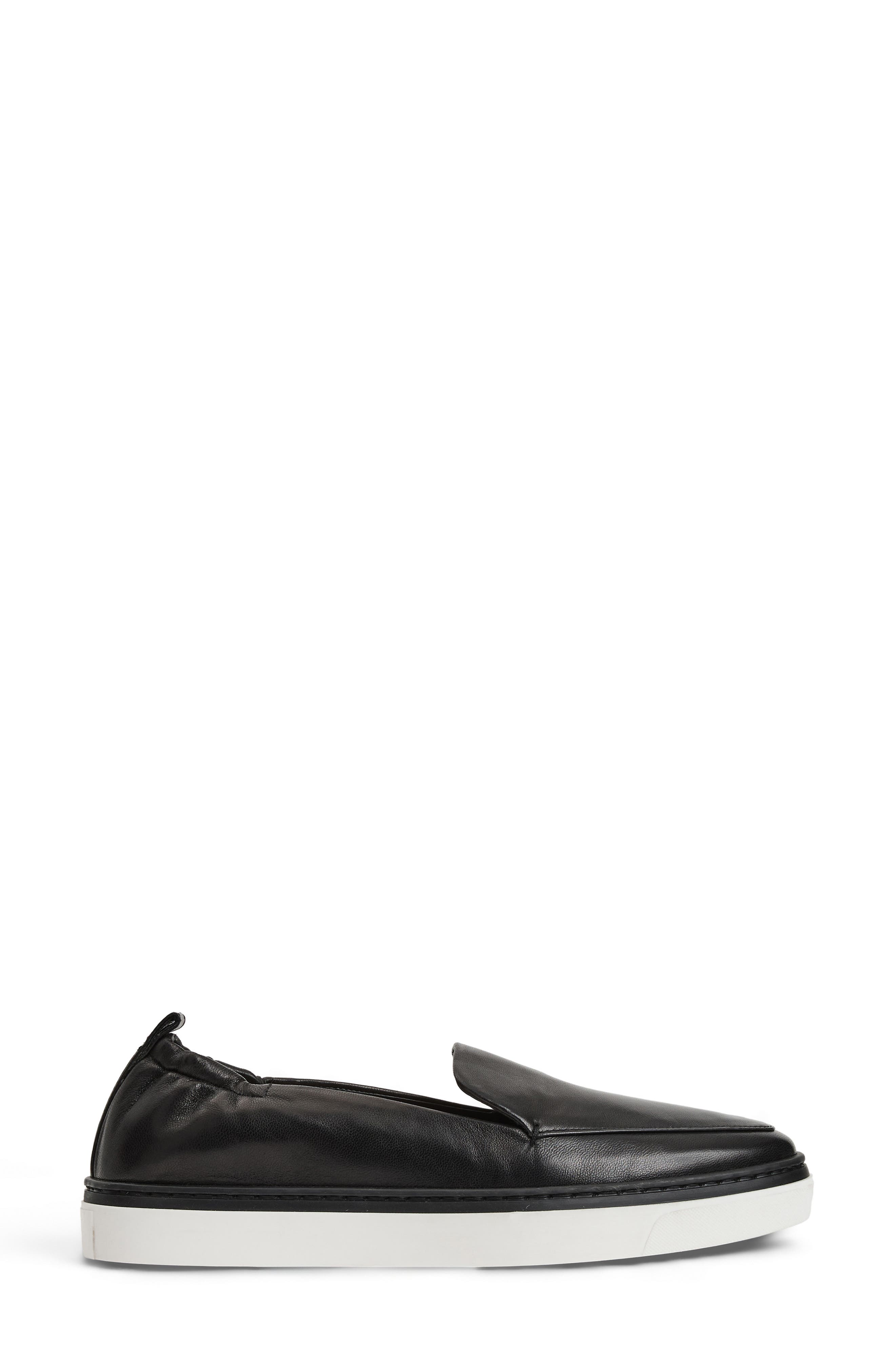 Clara Loafer, Alternate, color, BLACK LEATHER