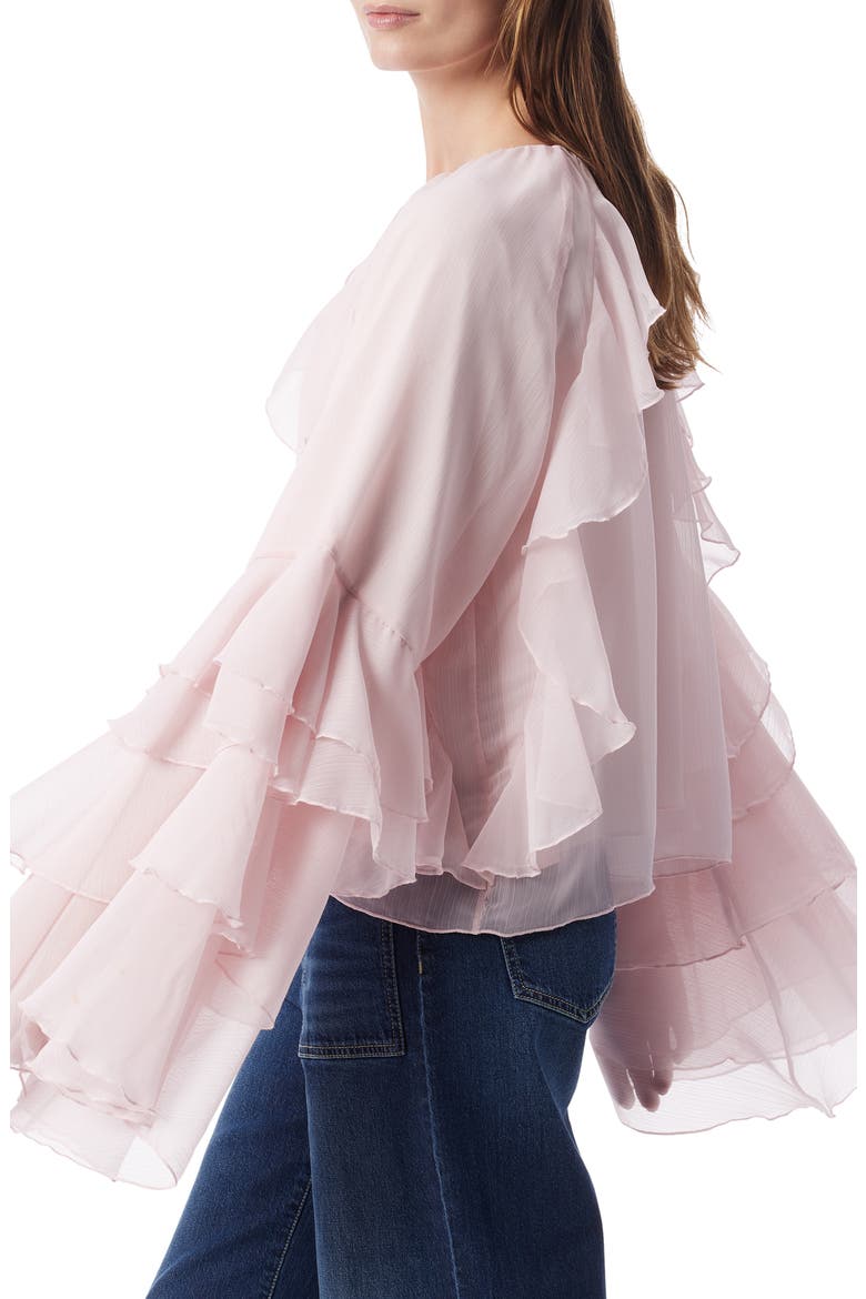 Jovanna Ruffle Top, Alternate, color, PALE LILAC