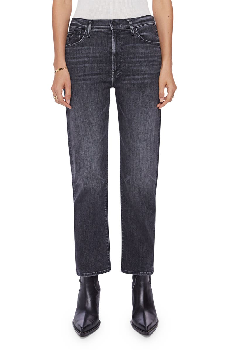 MOTHER The Ditcher Ankle Straight Leg Jeans, Main, color, Smoking Section