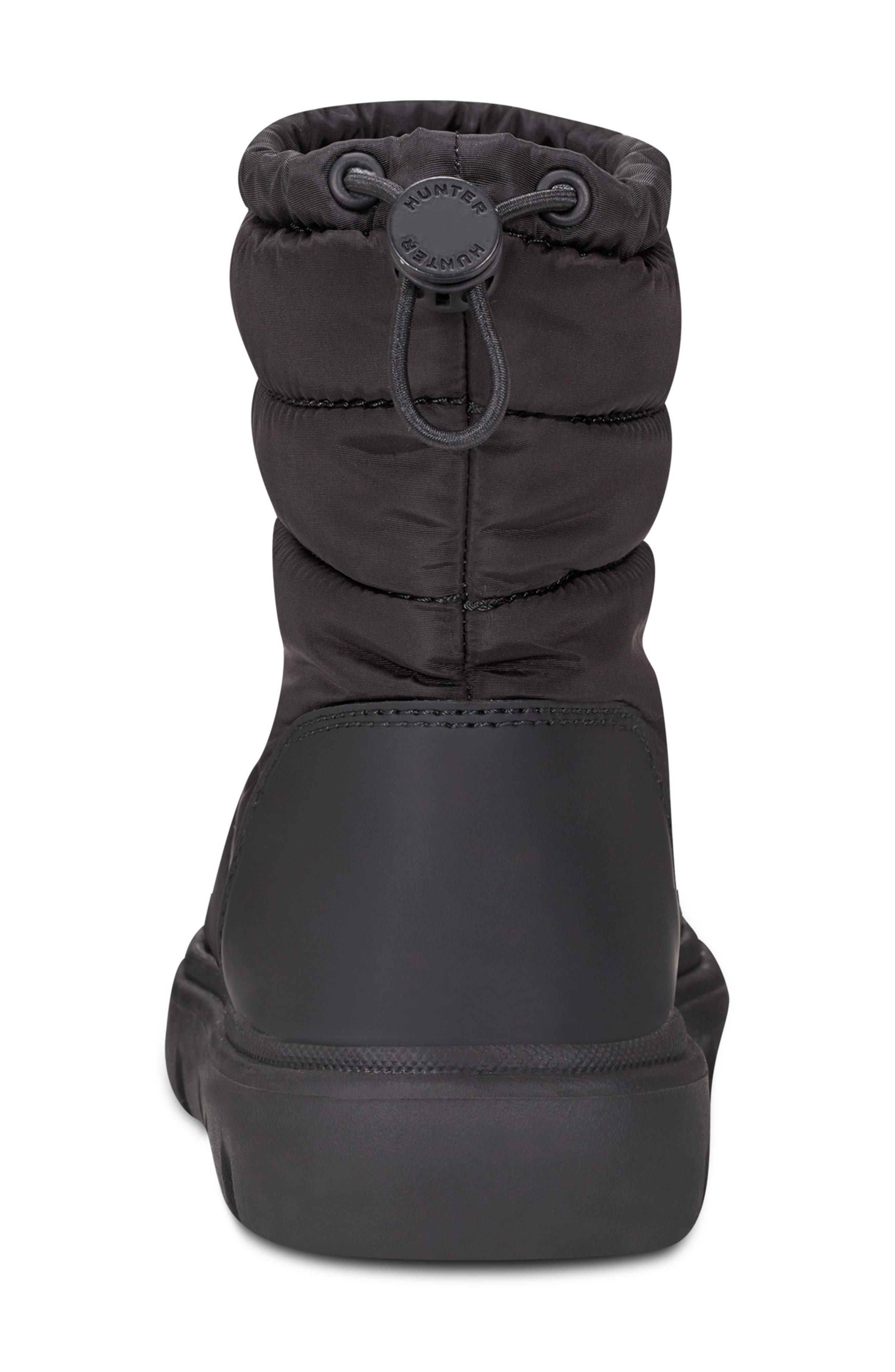 Hunter Kids' Cuddle Lug Sole Insulated Waterproof Snow Boot, Alternate, color, 