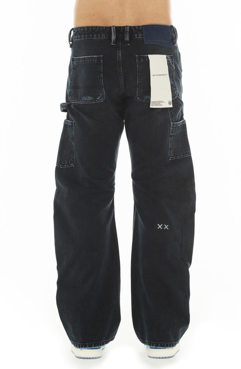 Cult of Individuality Grunge Carpenter Jeans, Alternate, color, Vintage Navy