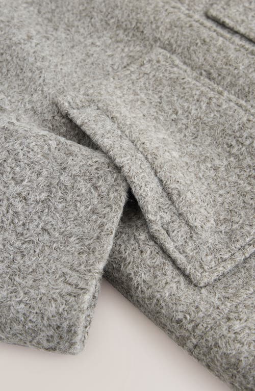 Next Kids' Stand Collar Jacket In Gray