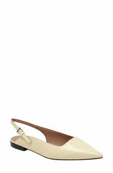 Linea Paolo Caia Pointed Toe Slingback Flat