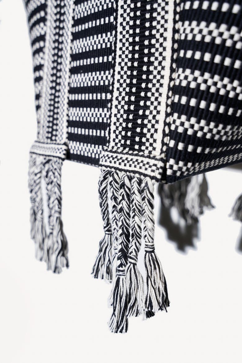 Chulo Large tote bag, Alternate, color, Ivory Black