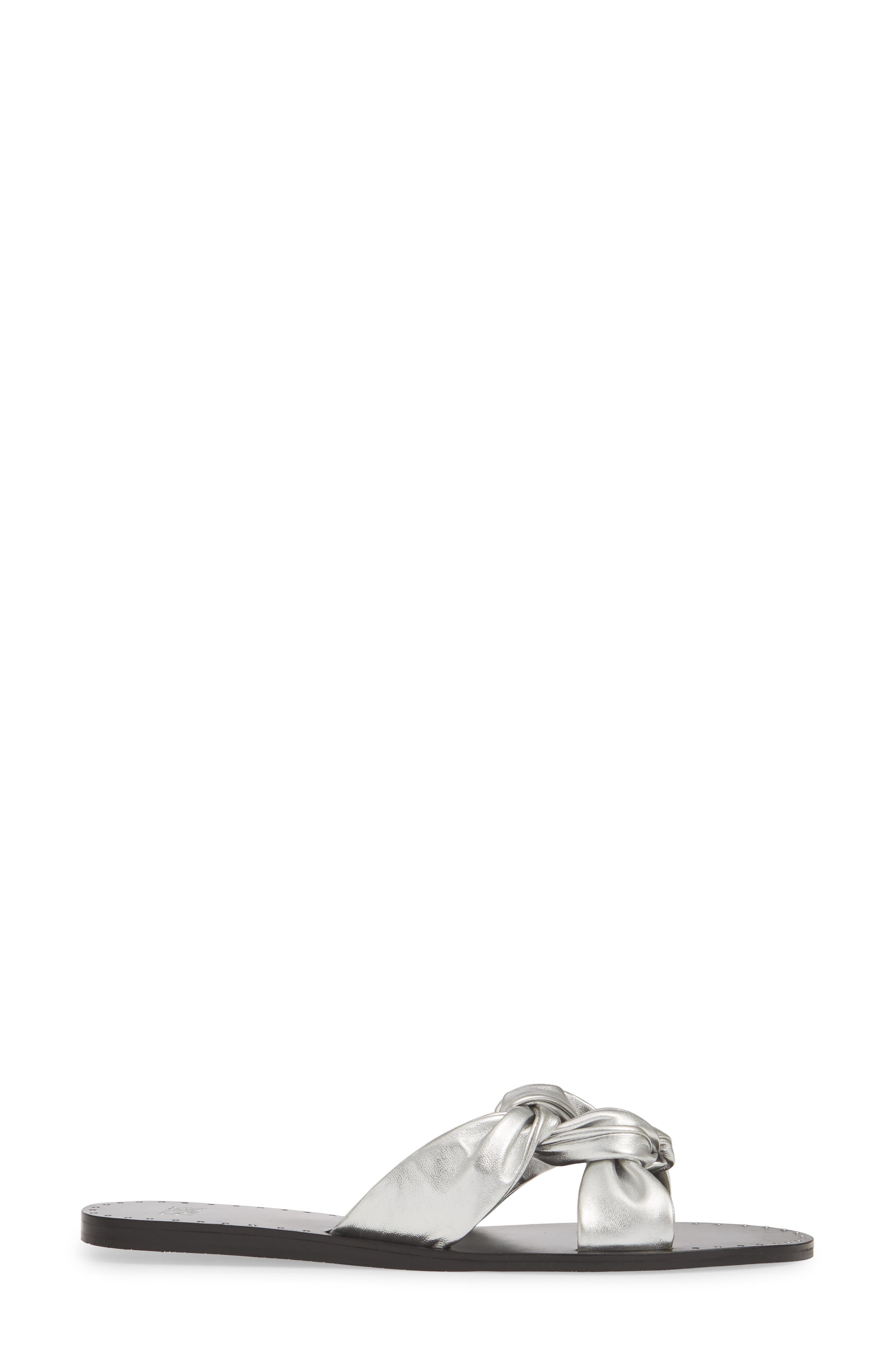 PAIGE Elle Twist Vamp Slide Sandal, Alternate, color, 