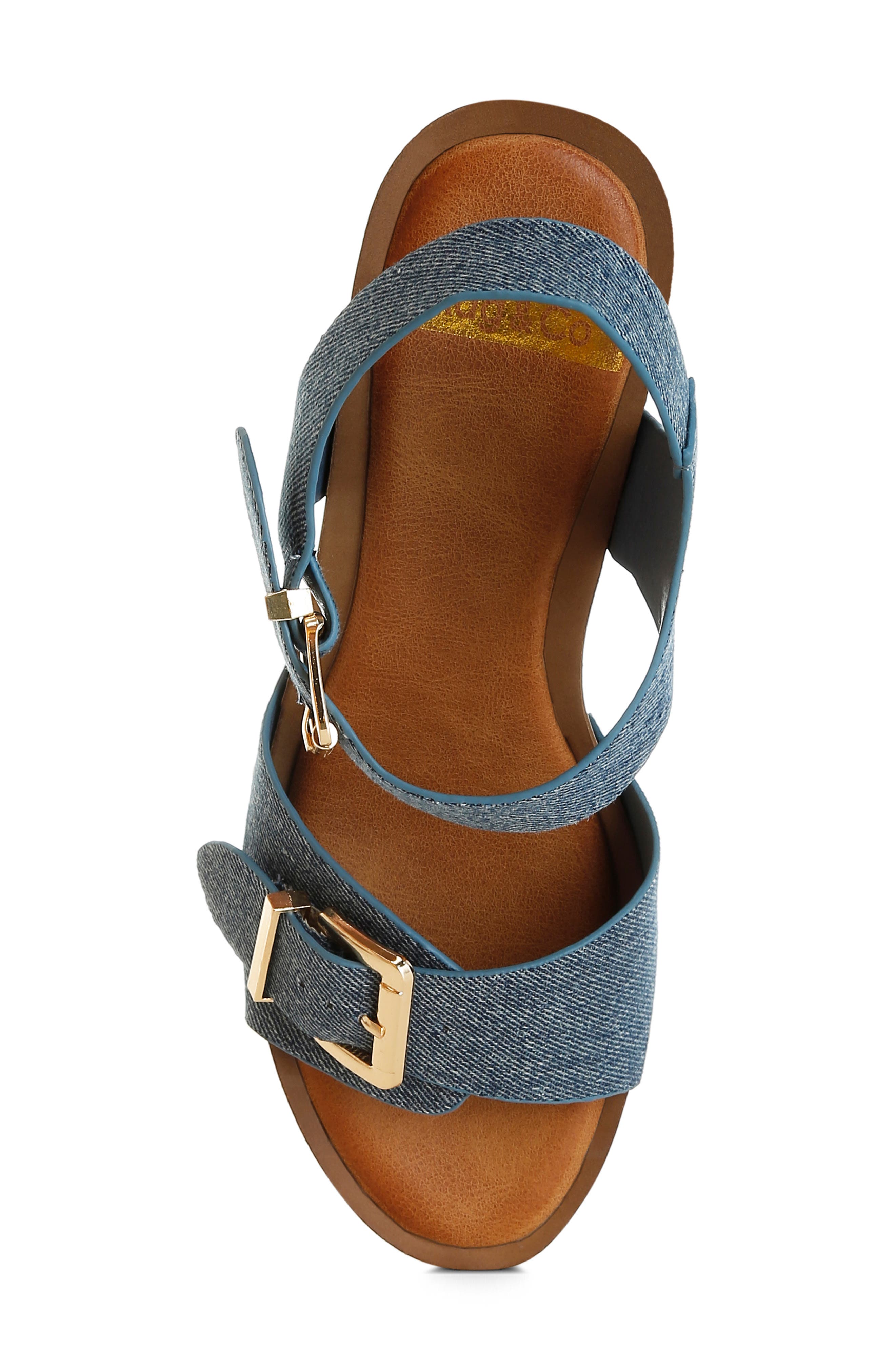 Rag & Co Vipasa Platform Sandal, Alternate, color, 