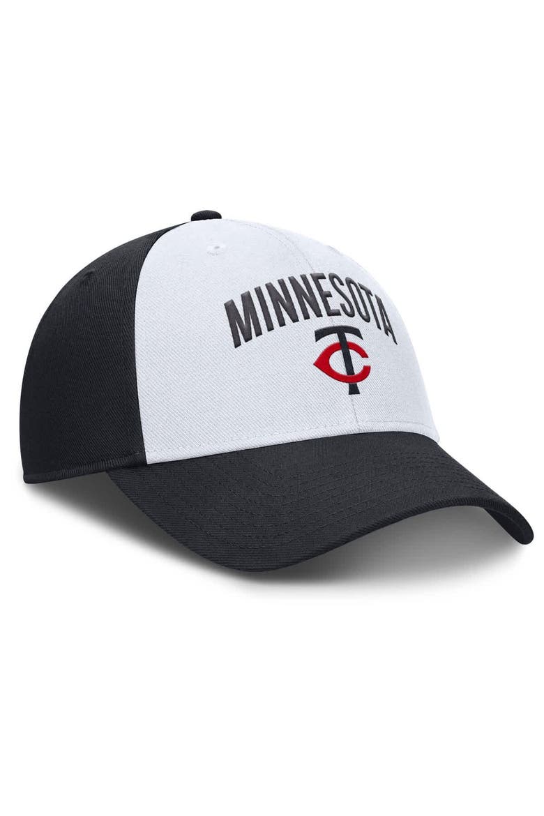Men's Nike White/Navy Minnesota Twins Club Performance Adjustable Hat, Alternate, color, White