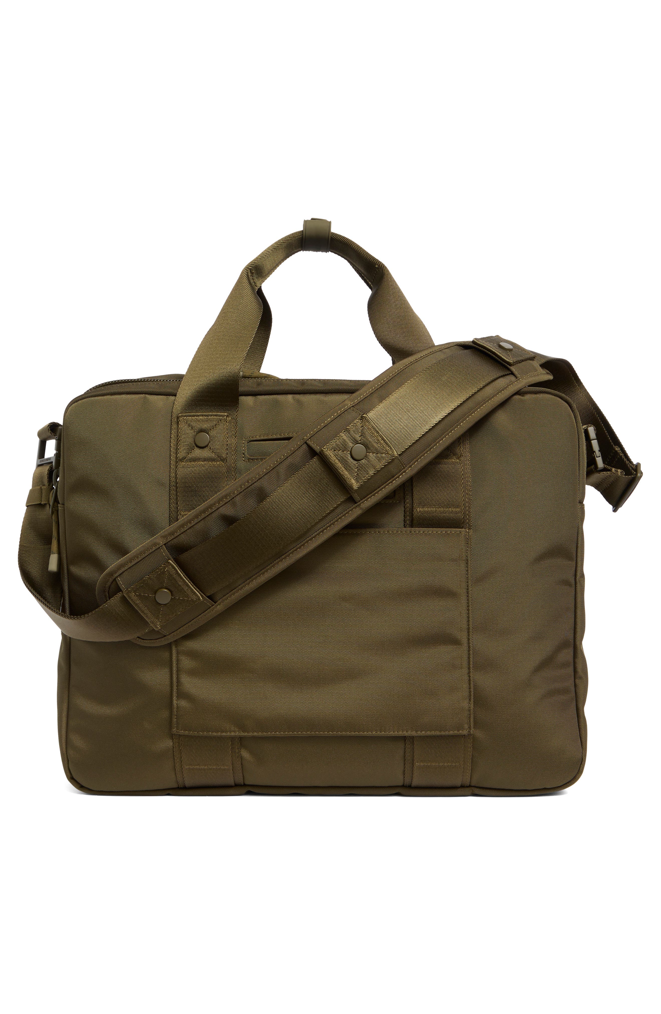 Dagne Dover Berlin Travel Briefcase, Alternate, color, Dark Moss