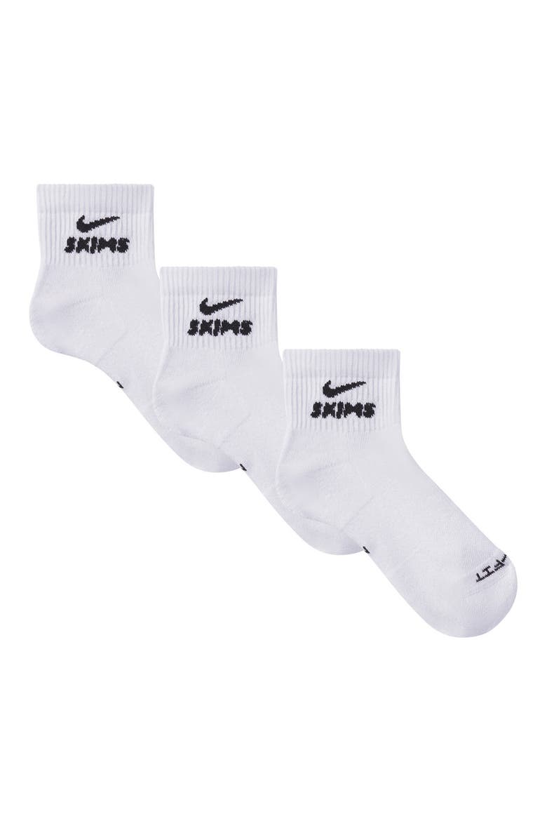 Dri-Fit Quarter Crew Socks 3-Pack, Main, color, SN(OB)/SN(OB)/SN(OB)