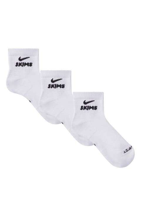Dri-Fit Quarter Crew Socks 3-Pack