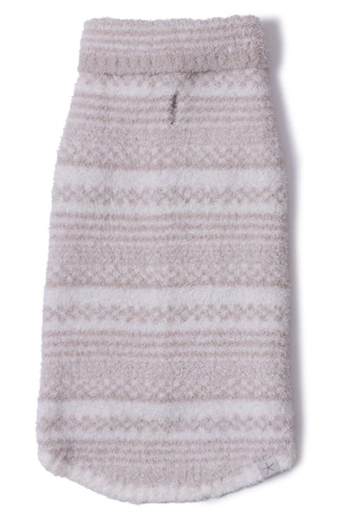 CozyChic® Checkered Stripe Pet Sweater