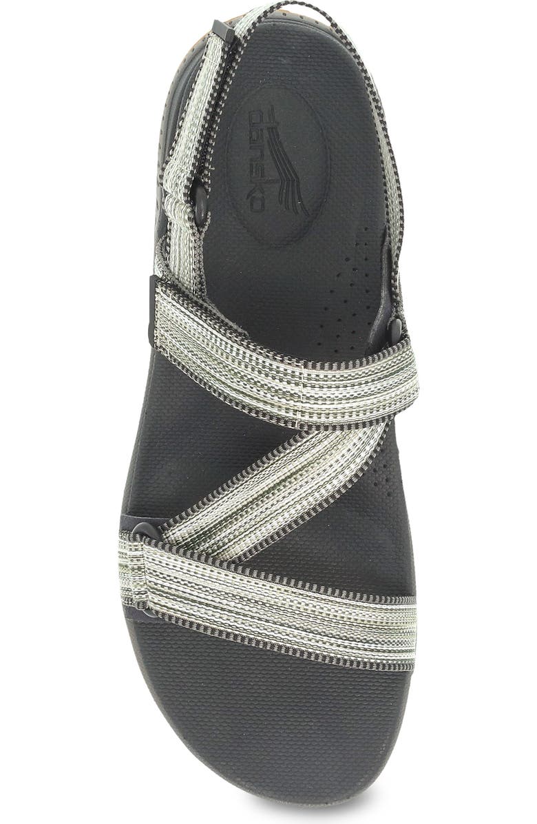 Dansko Rayna Sandal, Alternate, color, Black Multi