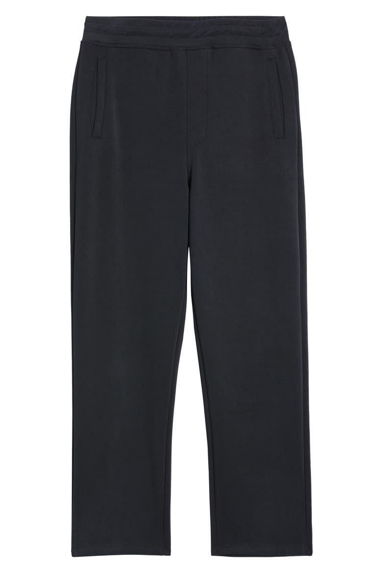 Tencel® Modal Bland Sweatpants, Alternate, color, JET BLACK