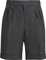 Brunello Cucinelli Délavé linen Bermuda shorts